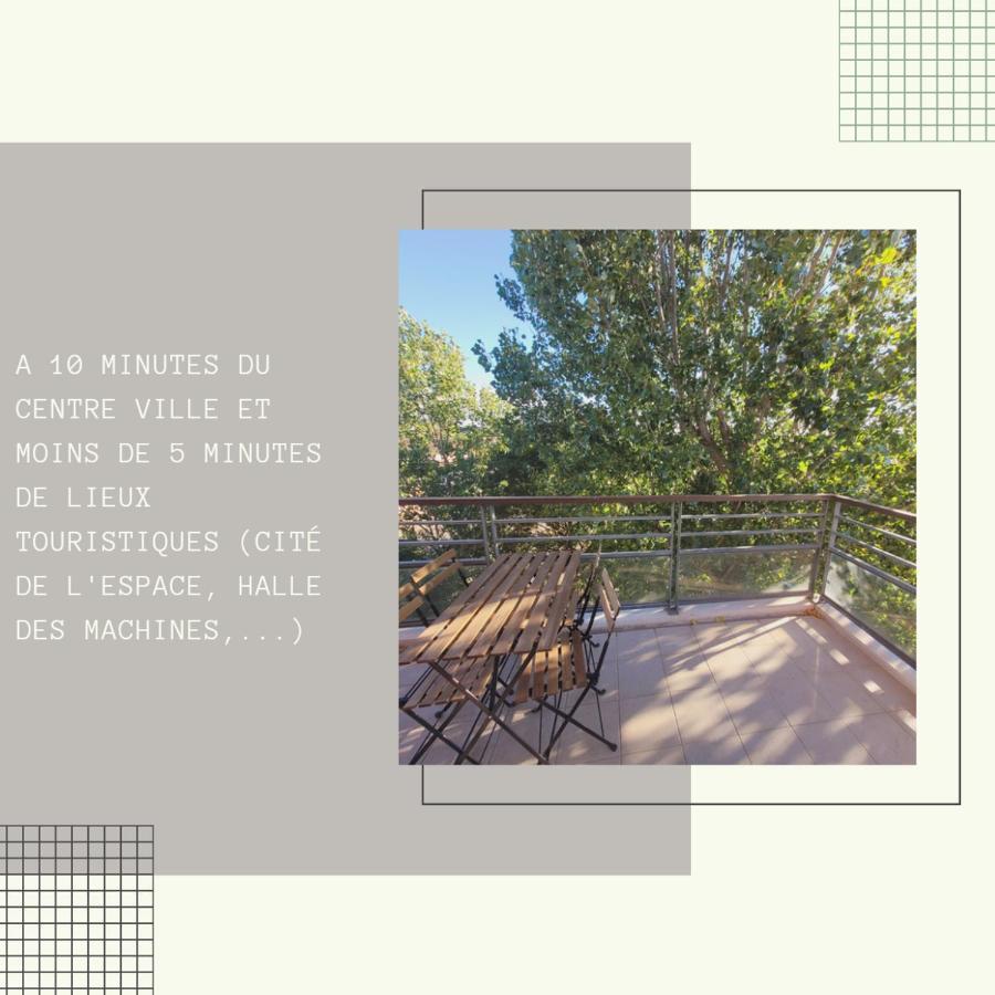 Bel Appartement Contemporain Proche Des Commodites Toulouse Exterior foto